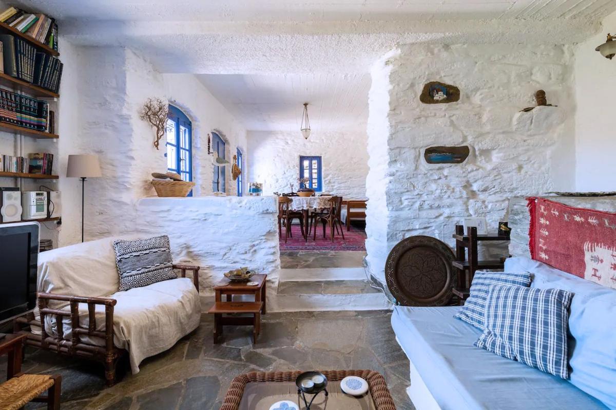 Traditional Village House On Kea Milopotamos  Экстерьер фото