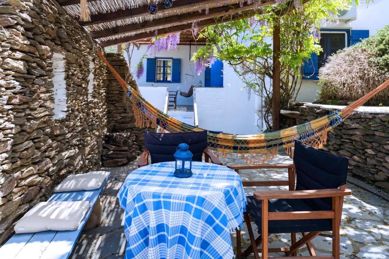 Traditional Village House On Kea Milopotamos  Экстерьер фото