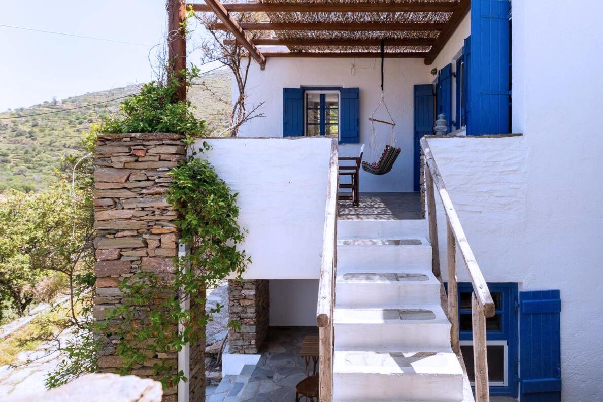 Traditional Village House On Kea Milopotamos  Экстерьер фото