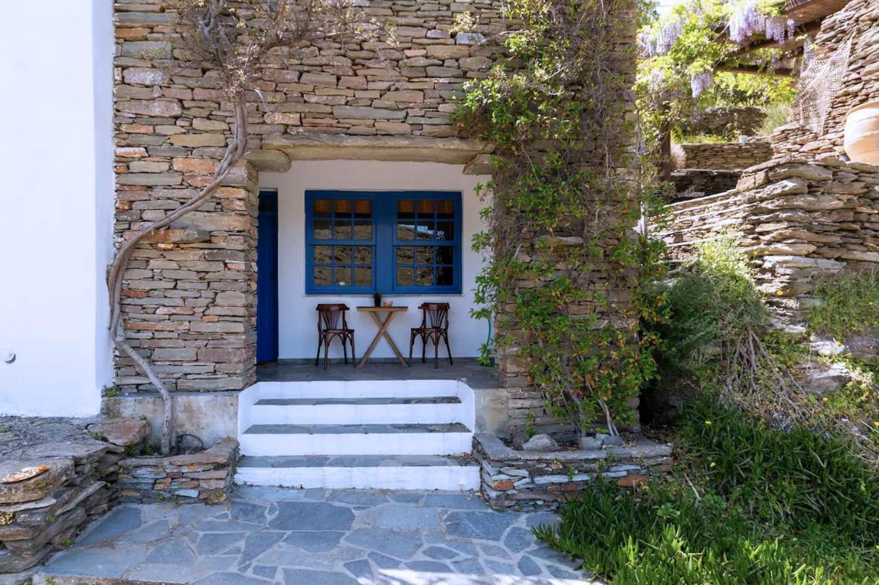 Traditional Village House On Kea Milopotamos  Экстерьер фото